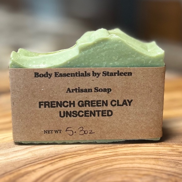 Hand Crafted Other - Handcrafted Soap - Artisan, French Green Clay Unscented, Handcrafted by Me ❤️